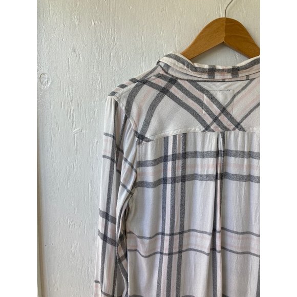 Anthropologie Rails Plaid Flannel Button Down Shirt - Picture 11 of 11